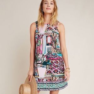 Anthropologie Amelia Mini Shift Dress